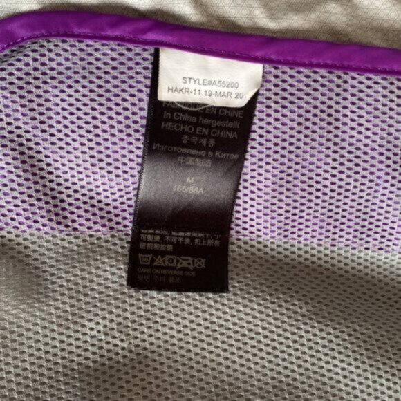 Marmot Purple Lightweight Rain Jacket - Picture 4 of 8